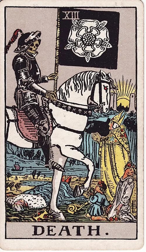 La Muerte carta del tarot