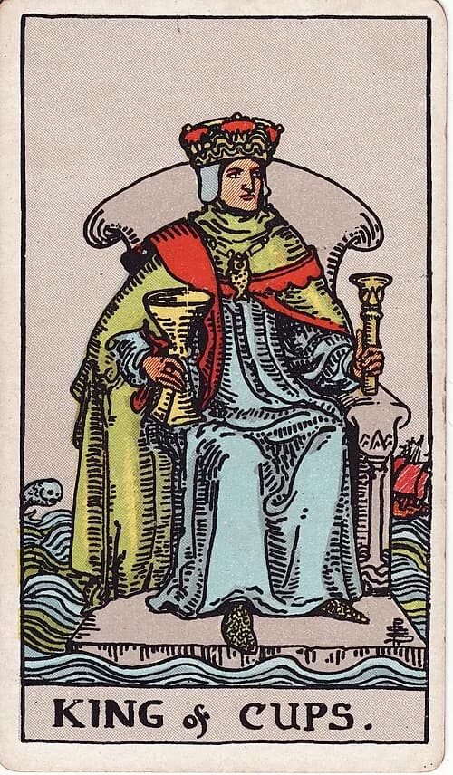Regele de Cupe — carte de tarot