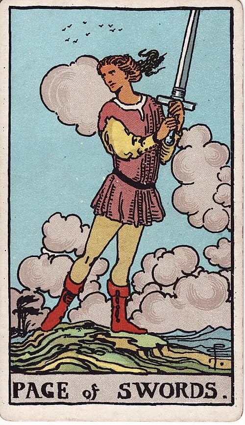 Pajul de Săbii — carte de tarot