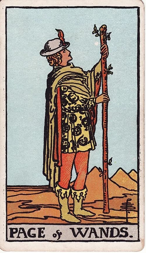 Pajul de Bâte — carte de tarot