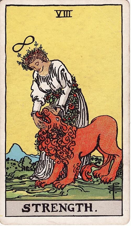 La Fuerza carta del tarot