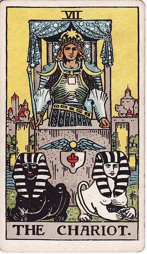 El Carro carta del tarot