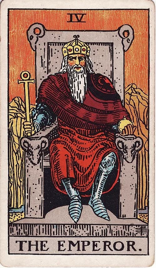 El Emperador carta del tarot