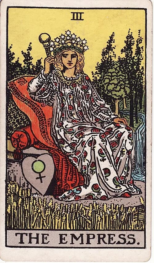 La Emperatriz carta del tarot
