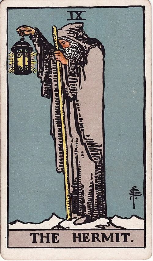 Eremitul — carte de tarot