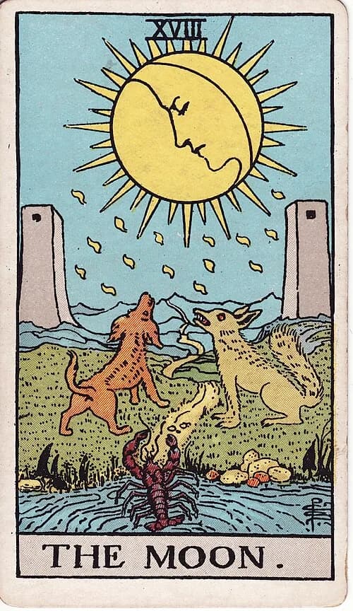 Luna — carte de tarot