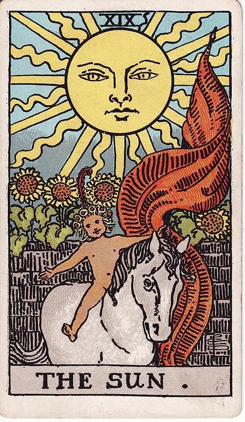 Soarele — carte de tarot