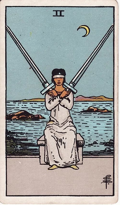 Doi de Săbii — carte de tarot