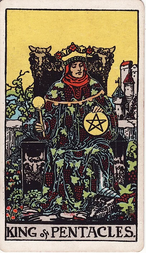 King of Pentacles tarot card