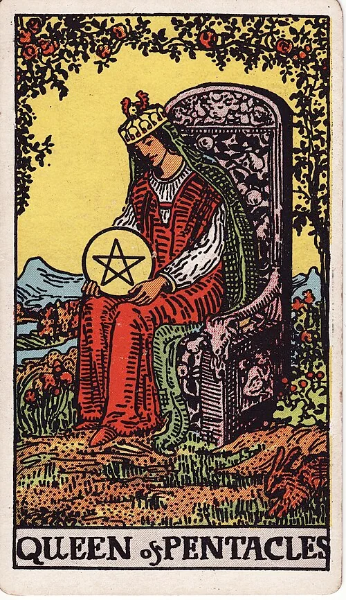 Queen of Pentacles tarot card