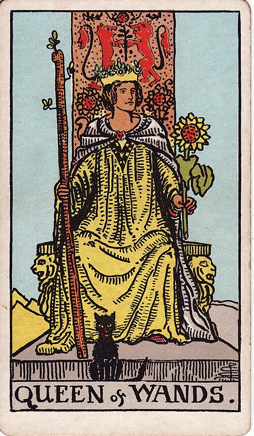 Queen of Wands tarot card